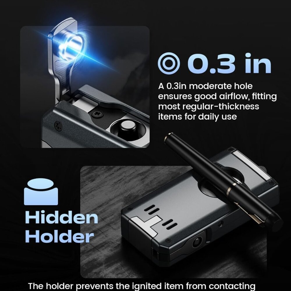 5-in-1 Torch Lighter with Holder - Picture 7 of 12